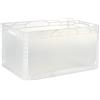 - Contenitore in plastica Eurobox 60x40x32 cm trasparente