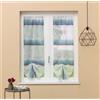 - Tenda a vetro Nizza L 60 x 150 cm blu