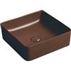 - Lavabo d`appoggio Nature marrone 360x360x130 mm