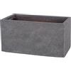 - Vaso da esterno marrone 60 x 28 x 28 cm