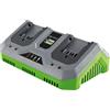 - Doppio caricabatteria rapido LUX 1 PowerSystem 20 V