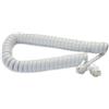 - Cavo cornetta telefono RJ10 4p/2C a spirale 2 m bianco