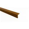 - Paraspigolo in MDF 2,8x2,8x270 cm noce chiaro