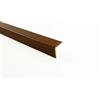 - Paraspigolo in MDF 2,8x2,8x270 cm noce medio