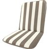 - Cuscino per sdraio Riga taupe 90x45x4 cm