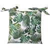 - Cuscino per sedia Bahamas verde 40x40 cm