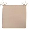 Madison Cuscino per sedia color lino 40x40 cm