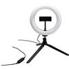 - Treppiedi per cellulari con luce led