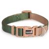 - Collare per cani regolabile Camon 15x300/400 mm verde écru