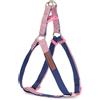 - Pettorina per cani regolabile Camon 25x600/1000 mm blu rosa