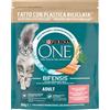 Purina ONE Crocchette per gatti adulti con salmone Purina ONE 800 g