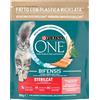Purina ONE Crocchette per gatti sterilizzati al salmone Purina ONE 800 g