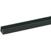 Arcansas Canalina U 1 m 10x10 mm alluminio nero