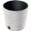 - Vaso Furu Eco Wood in plastica 30x29 cm Bianco