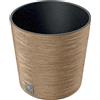 - Vaso Furu Eco Wood in plastica 25x25 cm Legno chiaro