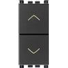 Vimar Due pulsanti interbloccati Vimar 1P NO+1 P NO 10A 250V grigio