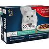Gourmet Cibo umido per gatti Purina Gourmet Perle Piaceri del Mare 12x85g