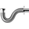 - Tubo scarico estensibile in acciaio inox sifone adattabile