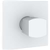 aQuasanit Miscelatore incasso doccia Zefir bianco opaco Ø 25 mm
