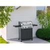 Jamestown-Grill Barbecue a gas Jamestown 4 bruciatori laterali 75x58x52 CM