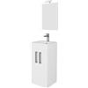 - Mobile bagno base lavabo a terra Minitower 45x87x38 cm bianco