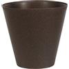 - Vaso per piante Eco Wood in plastica Ø 20 cm caffè