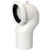 - Curva Bianca per WC collo di Cigno Ø 110 mm