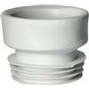 - Manicotto sottovaso concentrico 100 mmin pvc bianco per scarico acque reflue