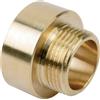 - Prolunga ridotta femmina/maschio 1/2" x 3/8" ottone giallo