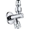 - Rubinetto sottolavabo a vitone con filtro e snodo dimensioni 1/2 x 3/8 x 10mm