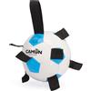 - Palla da calcio per cani bianco-azzurro