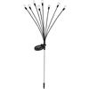 Globo Lampada solare Acciaio inossidabile RGB 70 cm