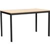 - Tavolo allungabile da pranzo Mainz in quercia 75x74x160 cm
