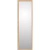 - Specchio da parete Minny 114x34 cm rovere