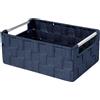 Compactor Cesto con maniglie in metallo Stan taglia S blu notte