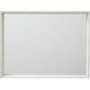 - Specchio con cornice moderna 30x40x3 cm bianco