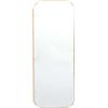 - Specchio con cornice dorata 30x80x1,5 cm oro