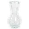 - Vaso in vetro Ø8xH15 cm bianco