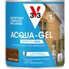 - Smalto ad acqua gel protettivo per legno V33 noce scuro 0,75 l