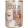 Monge Cibo umido per gatti Bocconcini Adult selvaggina 415 g