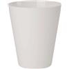 - Vaso orchid cachepot in plastica Ø 13 cm bianco