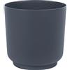 - Vaso da interno in plastica Satina Ø 17x16,8 cm antracite