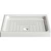 - Piatto doccia rettangolare in ceramica Polo 100x70 cm bianco