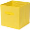 Compactor Cubo portaoggetti pieghevole giallo Simply 31x31x31 cm