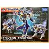 Takara Tomy Diaclone DA-71 Trivers Trijeter D-Caliber Robot Action Figure Toy