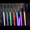Espandibile Light Up Sciabola 7 Colori Giocattolo con il Suono Dress Up