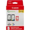 Canon PG-545 + CL-546 FINE Cartucce Originali + Carta Fotografica | 8ml + 9ml Inchiostro autentico e carta fotografica - per PIXMA TS3350, MG2550S, TR4550, TS3150, MX495, TR4650 e altro!