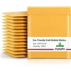 Fuxury fu Global 21,6 x 30,5 cm Kraft Bubble Mailers Padded Envelopes # 2, confezione da 25