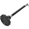 Toyvian Asta di Regolazione Telescopica 6,8 Pollici per Telescopio | Regolazione Precisa Manuale, Uso Portatile All'aperto e Sul Balcone, Accessorio Treppiede Nero