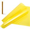 OSOLADY Pellicola Fotografica Gialla PET per Effetti Luce, Diffusore Leggero | Foglio Trasparente 110g, Taglio Liscio e Piatto, per Studio, Finestre, Esterni e Giardino